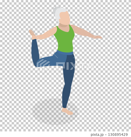 3D Isometric Flat  Illustration of Chakra Systems. Item 27 130895429