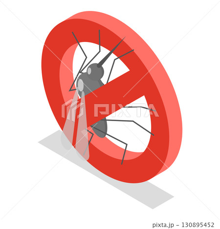 3D Isometric Flat Illustration of Pest Control. Item 4 3D Isometric Flat Illustration of Pest Control. Item 4 130895452