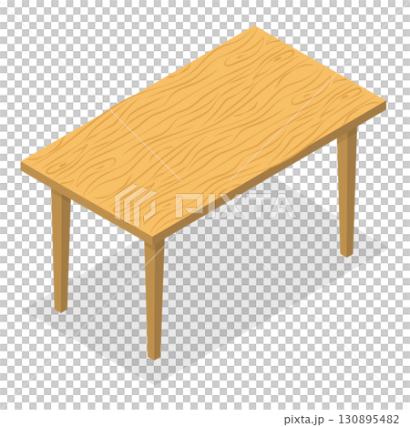 3D Isometric Flat Illustration of Tables Collection. Item 4 3D Isometric Flat Illustration of Tables Collection. Item 4 130895482