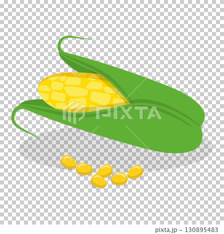 3D Isometric Flat Set of Cereals. Item 2 3D Isometric Flat Set of Cereals. Item 2 130895483