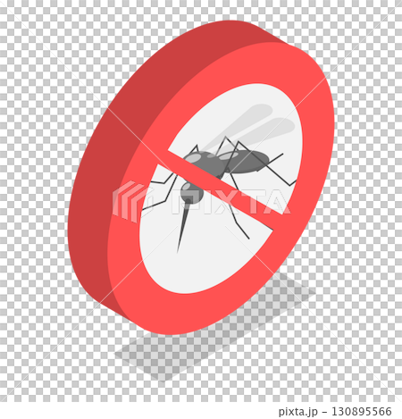 3D Isometric Flat  Illustration of Disinfection Service. Item 1 130895566