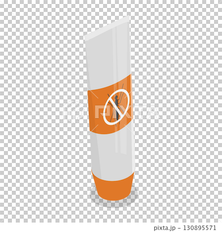 3D Isometric Flat  Illustration of Disinfection Service. Item 6 130895571