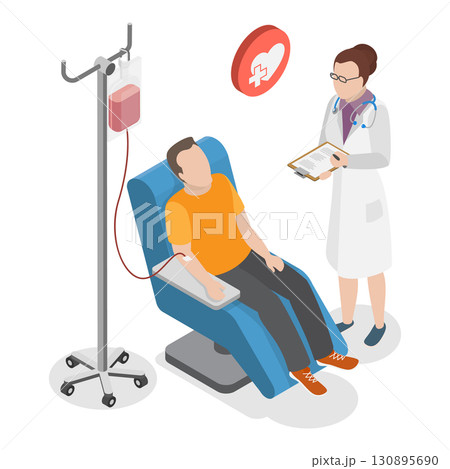 3D Isometric Flat Illustration of Community Service. Item 2 3D Isometric Flat Illustration of Community Service. Item 2 130895690