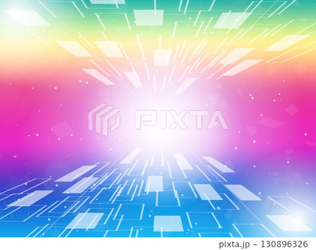 カラフルなキラキラ背景 カラフルなキラキラ背景 130896326