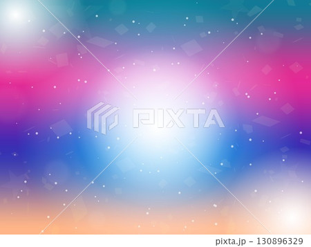 カラフルなキラキラ背景 130896329