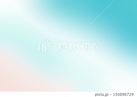 透明感のあるブルーとグリーンの背景 透明感のあるブルーとグリーンの背景 130896729