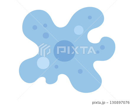 かわいいアメーバのイラスト素材 130897076