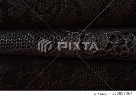 Dark lace textures stacked, macro detail Dark lace textures stacked, macro detail 130897364