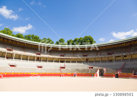 Plaza de Toros de Pamplona view, Pampeluna, Spain 130898501