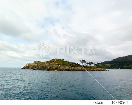 Saint Nicholas island view. Lekeitio coastline, Spain 130898506