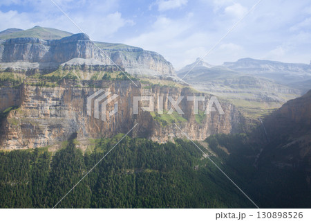 Ordesa Monte Perdido National Park, view. Pyrenees, Spain Ordesa Monte Perdido National Park, view. Pyrenees, Spain 130898526