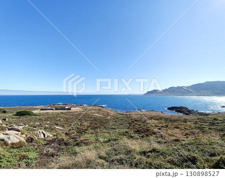 Lobeiras beach landscape, Camelle, Galicia, Spain Lobeiras beach landscape, Camelle, Galicia, Spain 130898527