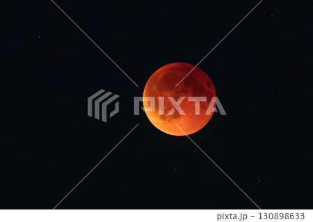 Astronomy Phenomenon Blood Moon Eclipse 130898633