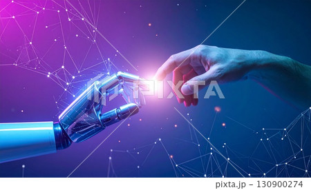 人間とロボットの接触 130900274