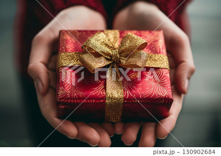 冬のプレゼントイメージ 冬のプレゼントイメージ 130902684