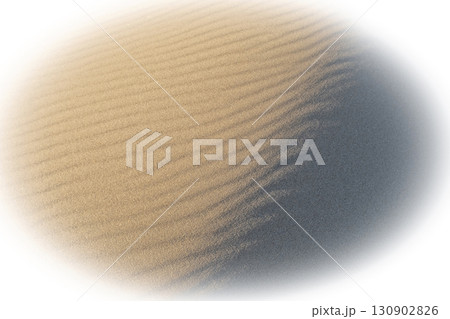 砂嵐で出来た風紋（鳥取砂丘） 130902826