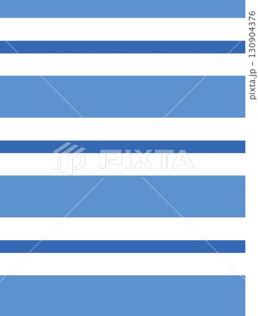 abstract geometric pattern with horizontal blue and white stripes as background design 130904376