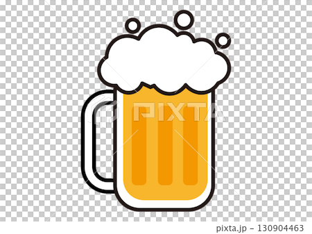 生ビールのアイコン 130904463