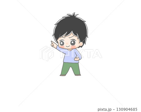 指をさす人 130904685