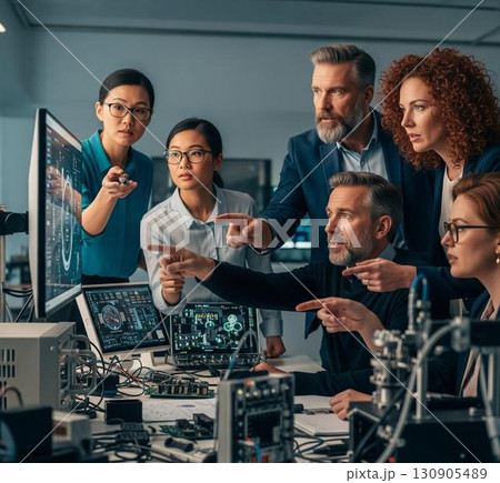 ビジネスミーティング 130905489