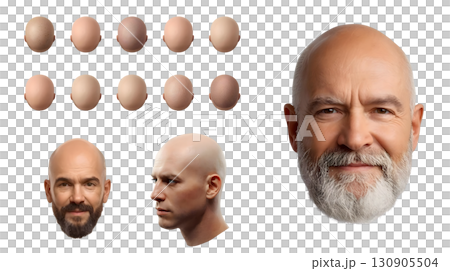 Bald variation set 130905504