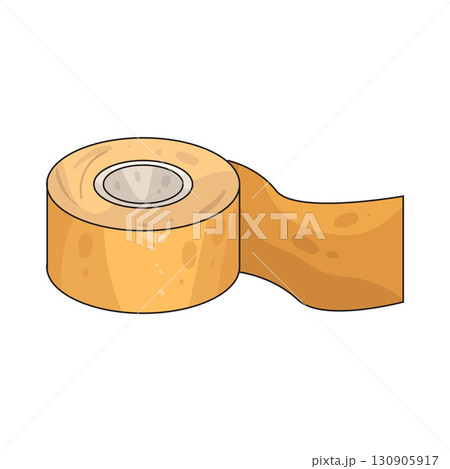 illustration of Caution tape illustration of Caution tape 130905917