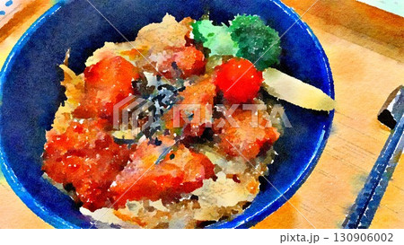 透明水彩 水彩画 食べ物 130906002