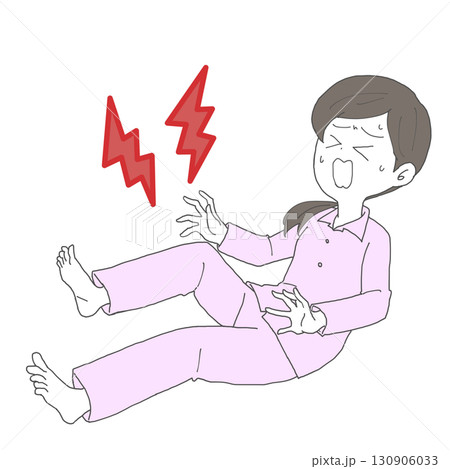 足がつった女性2 130906033
