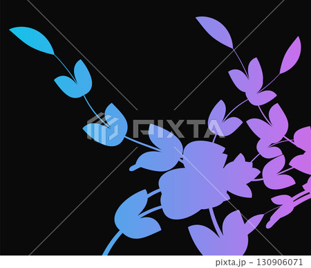 abstract floral gradient decoration background 130906071