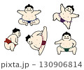 お相撲さんのイラスト 130906814