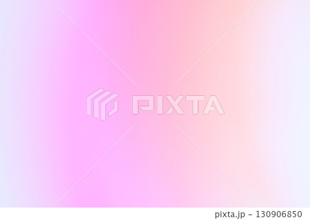 ピンク、オレンジ色系　緩やかな曲線の抽象的背景 130906850