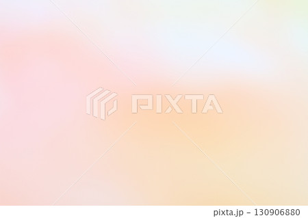 ピンク、オレンジ色系　ふんわりな抽象的背景 130906880