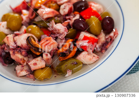 Seafood salad Salpicon de marisco Seafood salad Salpicon de marisco 130907336