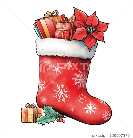 クリスマスの靴下 130907570