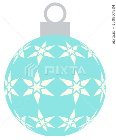 クリスマス飾り オーナメント1 星 ミントグリーン 130907884