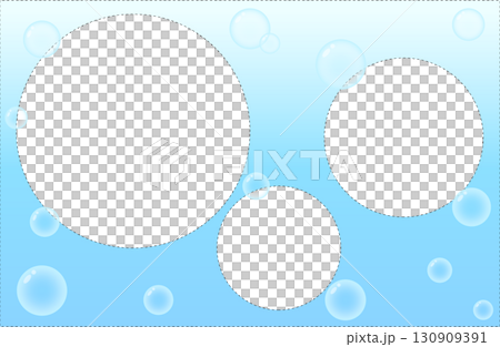 Soap Bubbles Photo Frame Background (Photos Available) 130909391