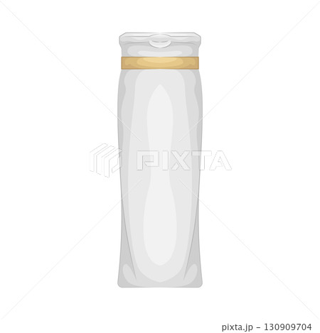 Illustration of shampoo bottle 130909704