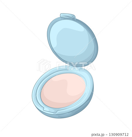 Illustration of compact powder 130909712