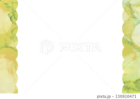 可愛いフレーム 水彩 ふわふわ 水彩風 130910471