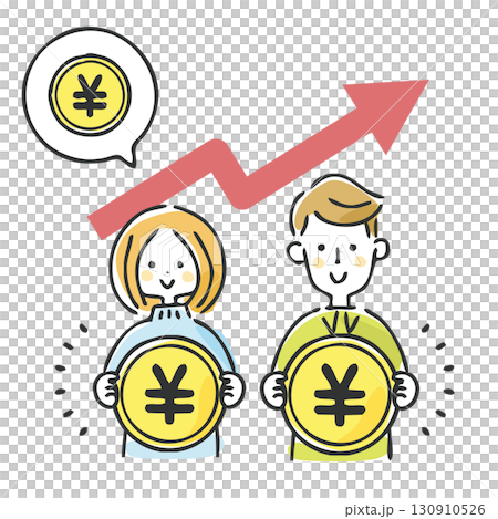 投資圖像插圖 130910526