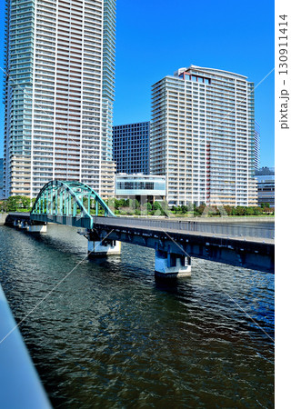 旧晴海鉄道橋 日本初ローゼ橋形式 旧晴海鉄道橋 日本初ローゼ橋形式 130911414