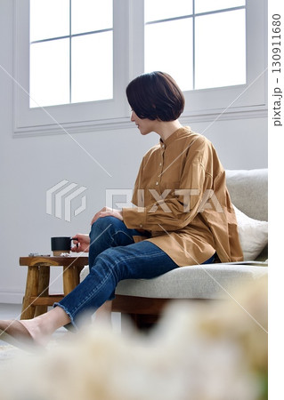 〇〇の合間 休息休憩イメージ 〇〇の合間 休息休憩イメージ 130911680