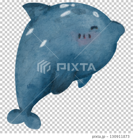 cute blue baby dolphin smile cute blue baby dolphin smile 130911873
