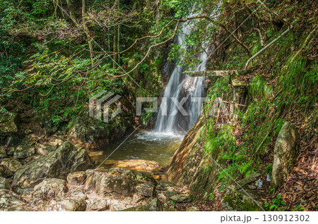 大津市北小松の名所　楊梅の滝（雌滝）　滋賀県 130912302