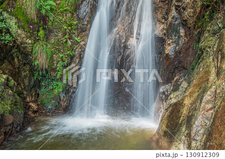 大津市北小松の名所　楊梅の滝（雌滝）　滋賀県 130912309