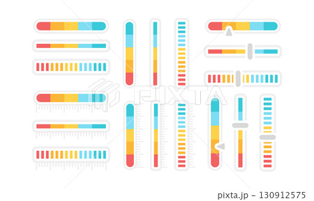 縦軸と横軸のインジケータ 縦軸と横軸のインジケータ 130912575