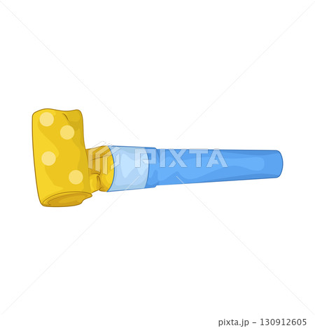 Illustration of party whistle Illustration of party whistle 130912605