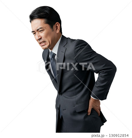 体調不良のサラリーマン 体調不良のサラリーマン 130912854