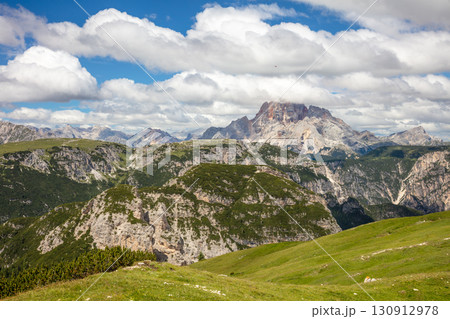 Many Mountain Peaks in the Dolomites 130912978
