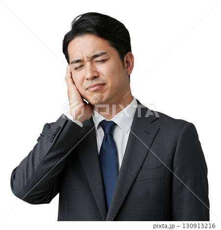 体調不良のサラリーマン 体調不良のサラリーマン 130913216